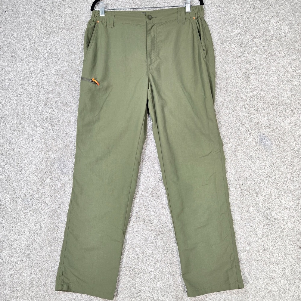 Orvis Jackson Quick-Dry Nylon Hiking Utility Pants green Mens Medium x 30